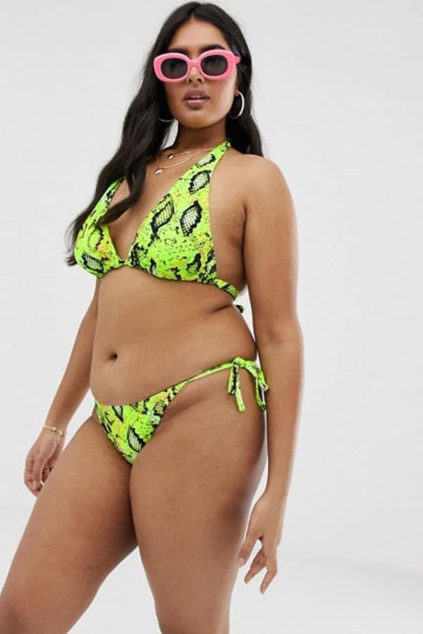 Bikini fluo grande taille