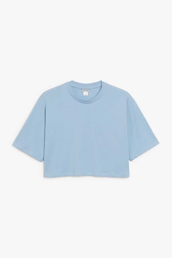 Crop Top bleu Monki