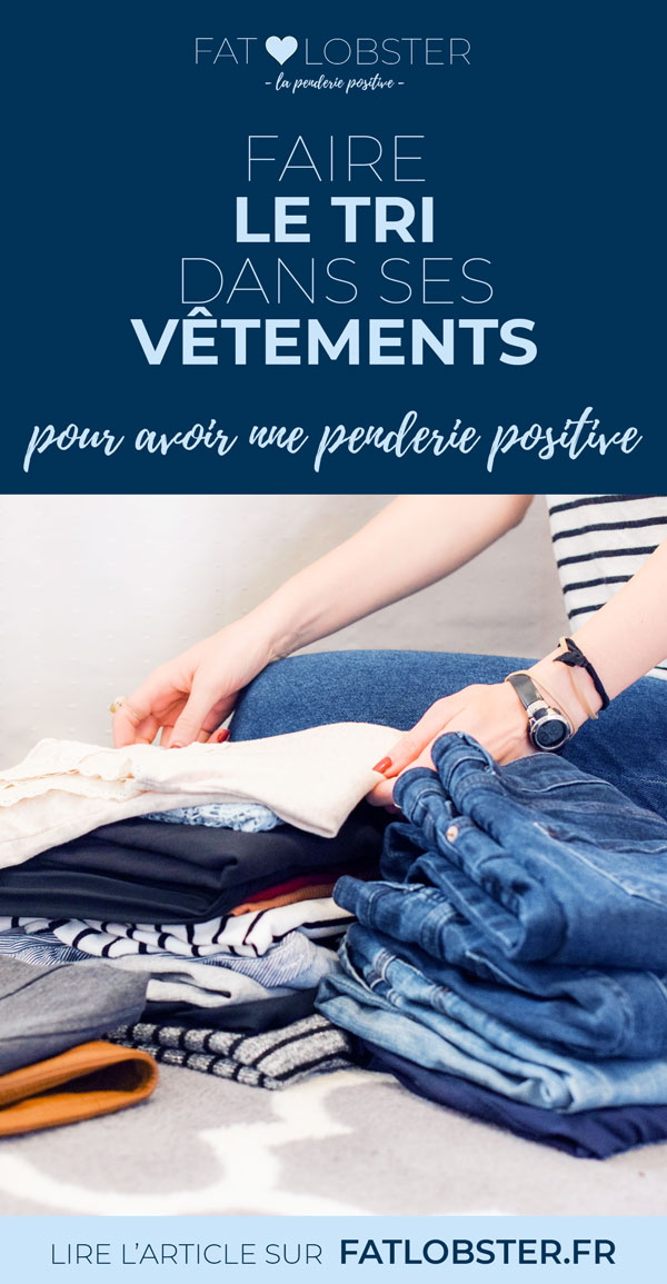 Faire le tri dans ses vêtements