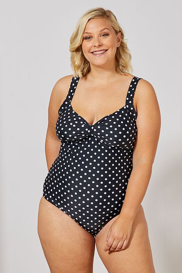 Maillot de bain à pois