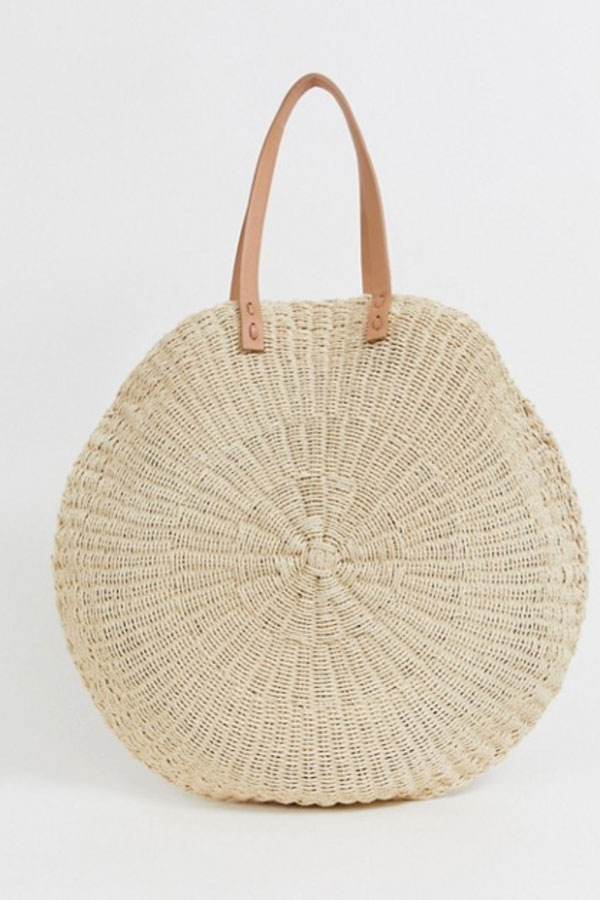 Sac panier rond