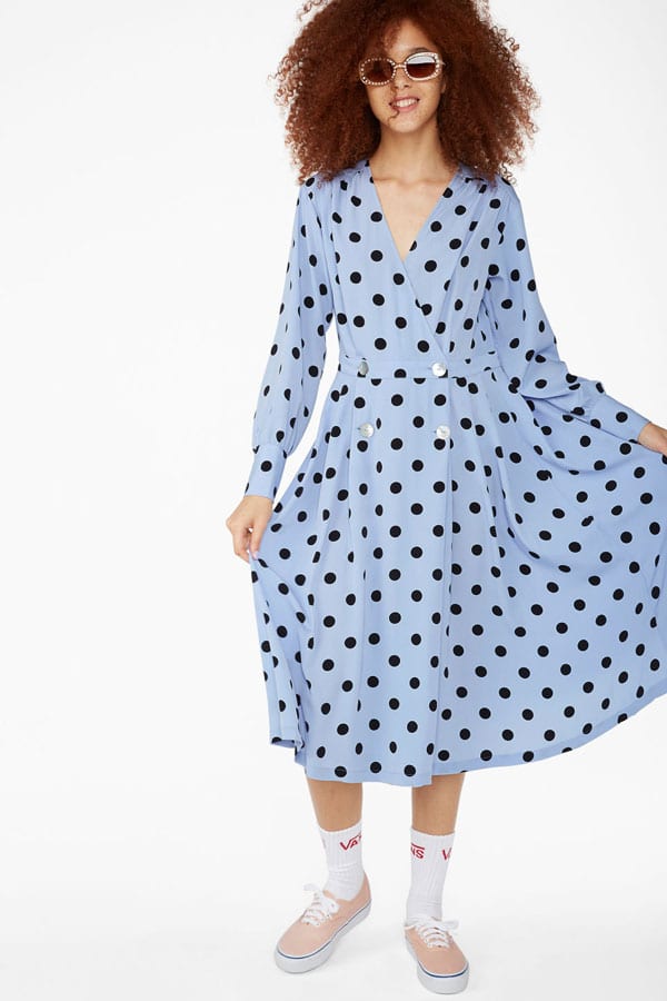 Robe à pois Monki