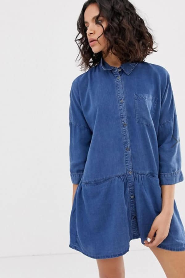 Mode printemps : robe jean