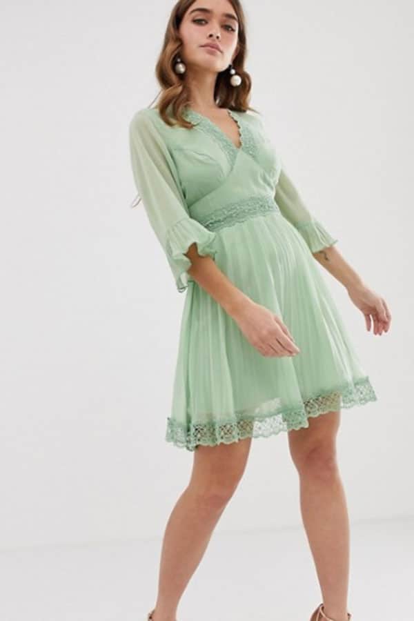 Tenue de mariage : Robe vert menthe ASOS