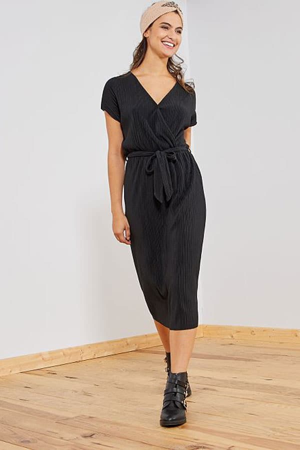 Mode printemps : robe noire