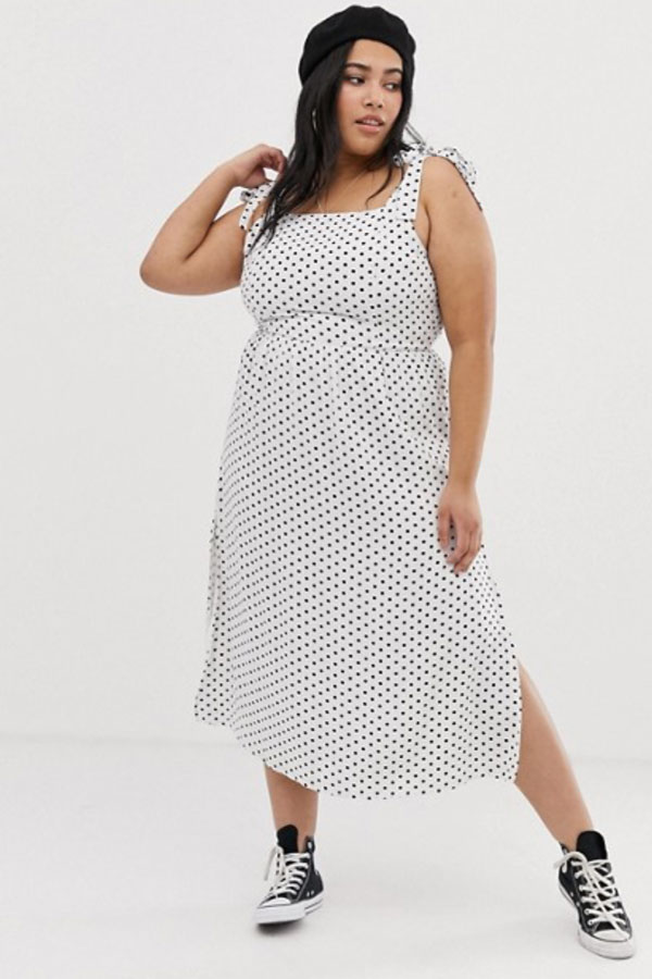 Robe à pois ASOS